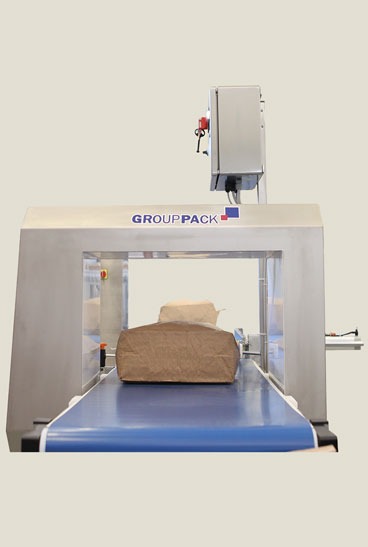 Metal detector which X-rays bags